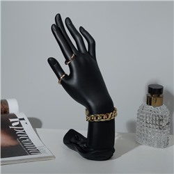 Подставка для украшений "Рука" 7*12*22, цвет чёрный