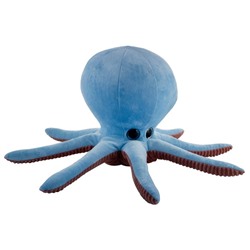 Мягкая игрушка Осьминог, 30х60 см, Tallula, цвет голубой
