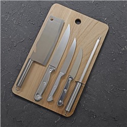 Набор кухонных ножей «Универсал», 6 предметов