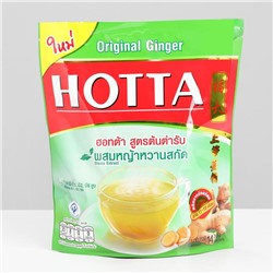 Тайский натуральный имбирный чай и стевии HOTTA, растворимый, 18 г (14 саше)