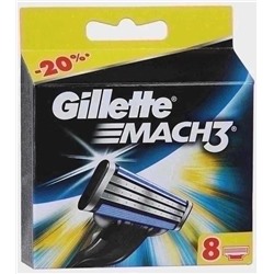 Gillette Mach3 / Turbo 8шт