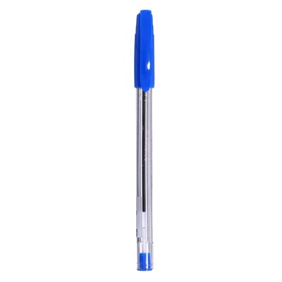 Ручка шариковая Flair Peach, узел-игла 0.7 мм, масляная основа, треугольный корпус, стержень синий