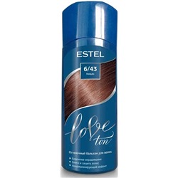 Оттеночный бальзам для волос ESTEL LOVE т.6/43 Коньяк