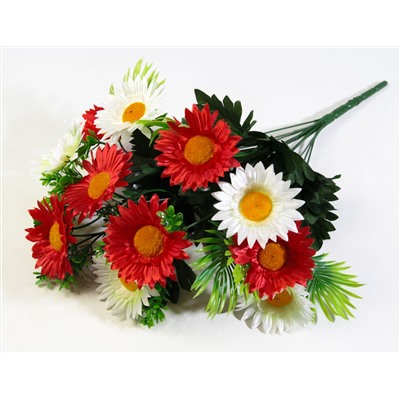 Букет ромашек "Парча" 12 цветков