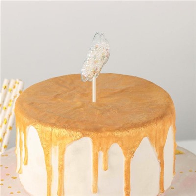 Топпер для торта «Конфетти. Облачко», 12×7,5 см