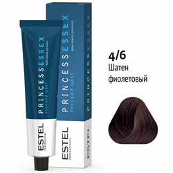 Крем-краска для волос 4/6 Princess ESSEX ESTEL 60 мл