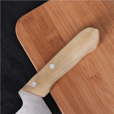 Нож кухонный «Универсал», лезвие 33 см, с деревянной ручкой