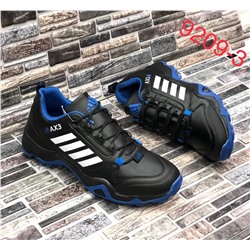 Мужские кроссовки 9209-3 черно-синие