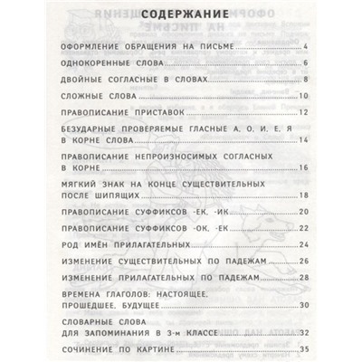 Диктанты по русскому языку. 3 класс. С наглядными материалами