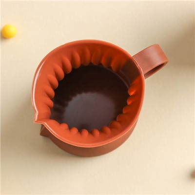 Кувшин для плавления и заливки шоколада Доляна «Зефир», 180 мл, d=6 см, цвет МИКС
