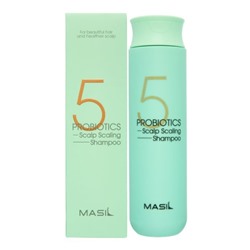 MASIL 5 PROBIOTICS SCALP SCALING SHAMPOO Шампунь для глубокого очищения кожи головы 300мл