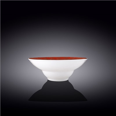 Тарелка глубокая Wilmax Splach, d=20 см, 800 мл, цвет красный