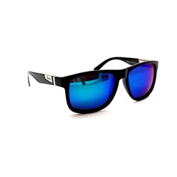Распродажа солнцезащитные очки R 8215-1 черный глянец сине-зеленый