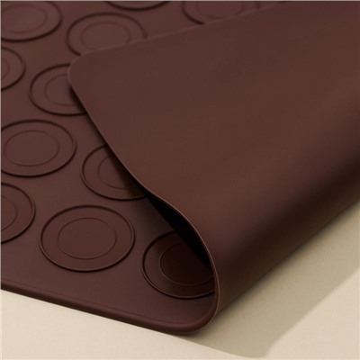 Силиконовый коврик для макаронс Доляна «Ронд», 39×29 см, цвет МИКС