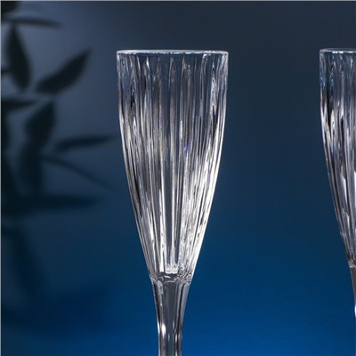 Набор бокалов хрустальных для шампанского Skyline, 180 мл, 2 шт