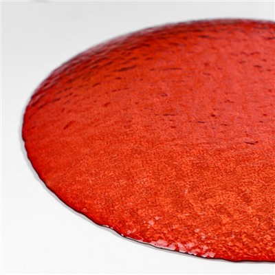 Тарелка «Энжой Рэд», d=24 см, цвет красный