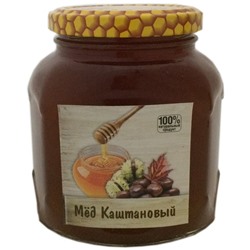 Мёд каштановый натуральный 510 гр