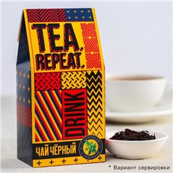 Чай чёрный Tea repeat, с чабрецом, 50 г.