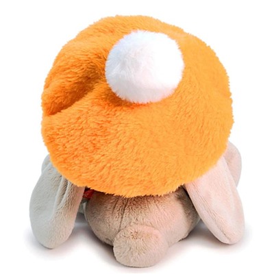 Мягкая игрушка «Зайка Ми в оранжевом берете», 15 см