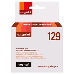Картридж EasyPrint IH-9364 (C9364HE/C9364/129) для принтеров HP, черный