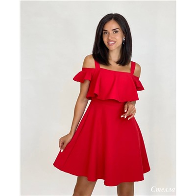 Платье «Стелла» Bordo (красный)