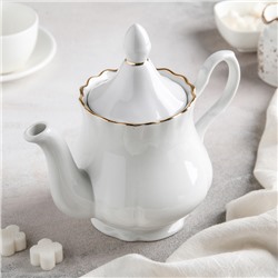 Чайник «Романс», 800 мл, цвет белый