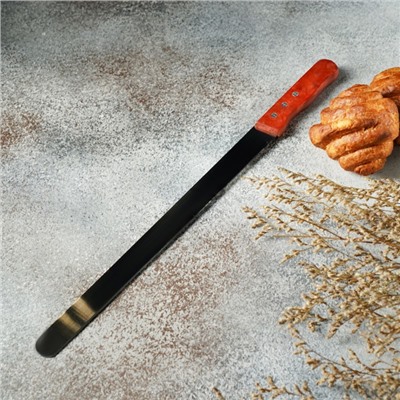 Нож для бисквита, 35 см, ручка дерево