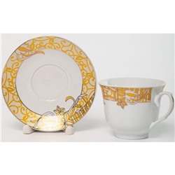 Чайный набор Guterwahl «Аврора шедир», 220 мл, блюдце декор золото