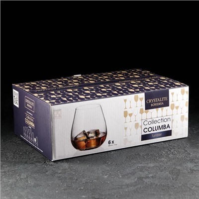 Набор стаканов для виски Columba, 380 мл, 6 шт