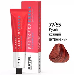 Крем-краска для волос 77/55 Princess ESSEX EXTRA RED ESTEL 60 мл