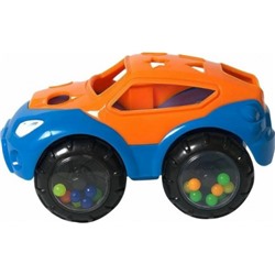 Машинка-неразбивайка оранжево-синяя (Артикул: 57981)