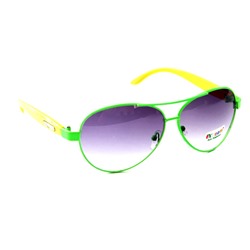 Подростковые солнцезащитные очки extream 7004 зеленый желтый