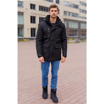 Мужская зимняя куртка 92501-1 черная