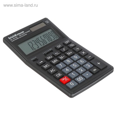 Калькулятор настольный 12-разр, ErichKrause DC-4412N 54412