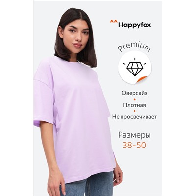 Женская футболка оверсайз Happyfox