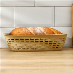 Хлебница плетеная, 3 л, цвет МИКС
