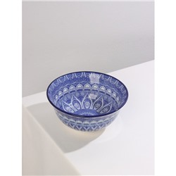 Салатник керамический Доляна «Мавлон», 500 мл, d=14,5 см, цвет синий
