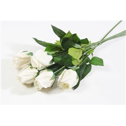 Роза с латексным покрытием малая белая
