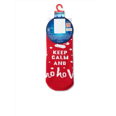 Носки детские CONTE-KIDS Новогодние носки с махровой стопой «Ho-ho»