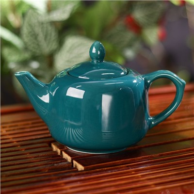 Набор для чайной церемонии керамический «Небо», 7 предметов: 6 пиал 70 мл, чайник 180 мл