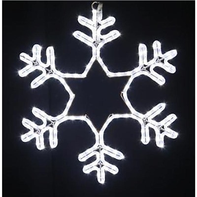 Светодиодное панно «Снежинка», 40 × 40 × 5 см, 15 Вт, 220 В