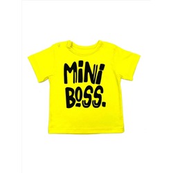 Рубашечка Mini Boss / Желтая