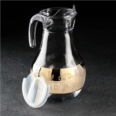 Набор питьевой с гравировкой и напылением «Мия», 7 предметов: кувшин 1 л, стаканы 230 мл, 6 шт
