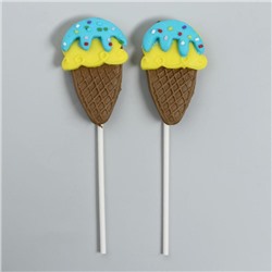 Топпер «Мороженое», набор 2 шт., цвета МИКС