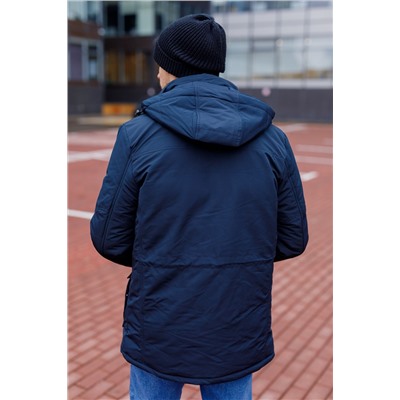 Мужская куртка 92502-2 темно-синяя