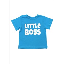 Рубашечка Little Boss / Бирюза