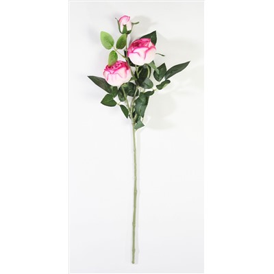 Ветка розы 3 цветка с латексным покрытием гибридная