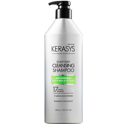 KeraSys Hair Clinic Шампунь лечение кожи головы освежающий 600 мл