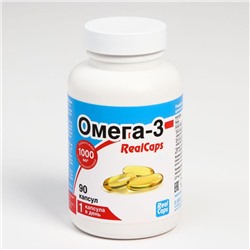 Омега-3 RealCaps, 90 капсул по 1400 мг