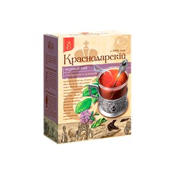 Чай Краснодарский с 1901 года ВЕКА черный чабрец и душица 100гр
